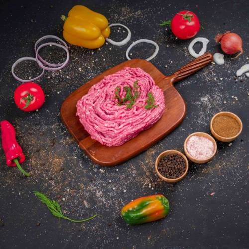 نص كيلو مفروم غنم